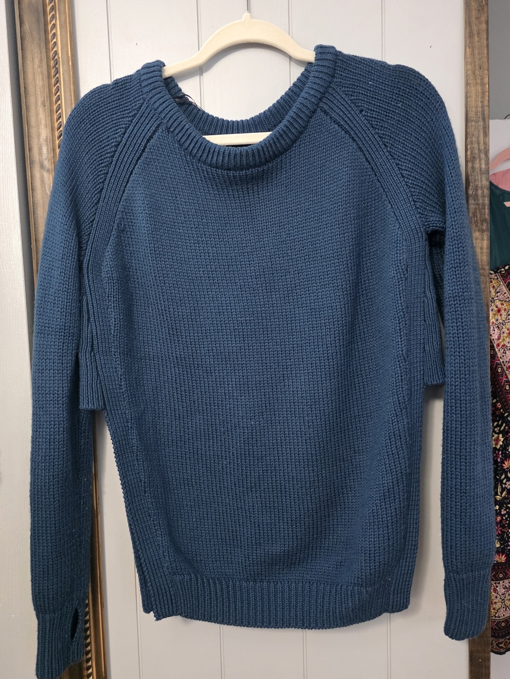 lululemon athletica Deep Teal Crewneck Sweater